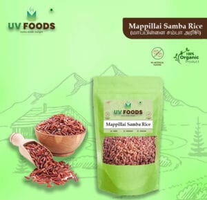 Mappillai Samba Rice  - மாப்பிள்ளை சம்பா அரிசி / 500 grm